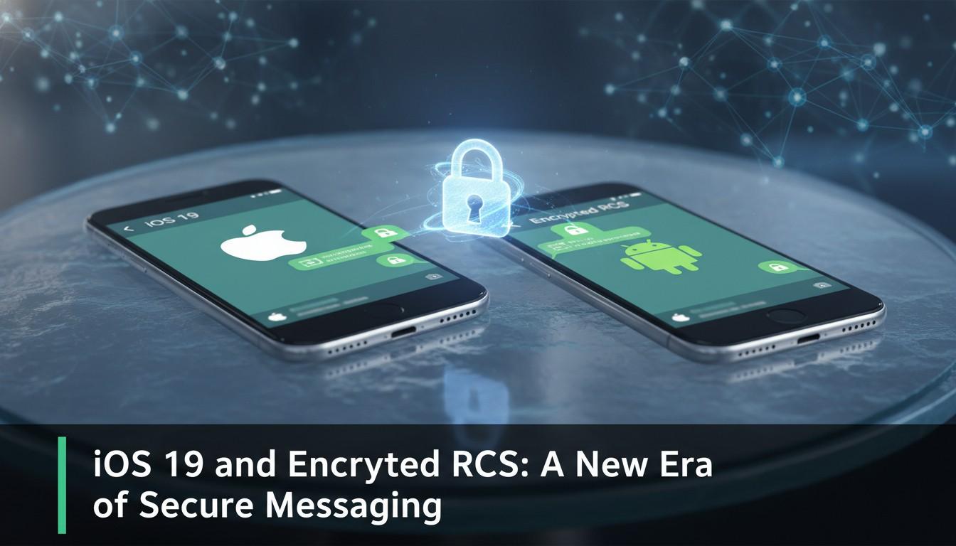 Apple iOS 19 introduces encrypted RCS messaging between iPhone and Android