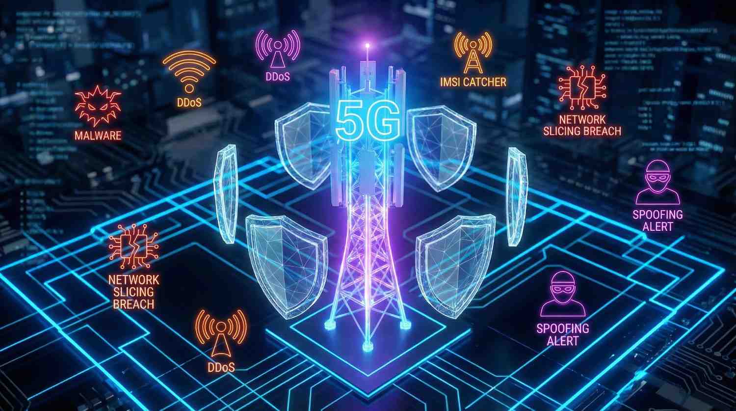 5G network security and IoT connectivity