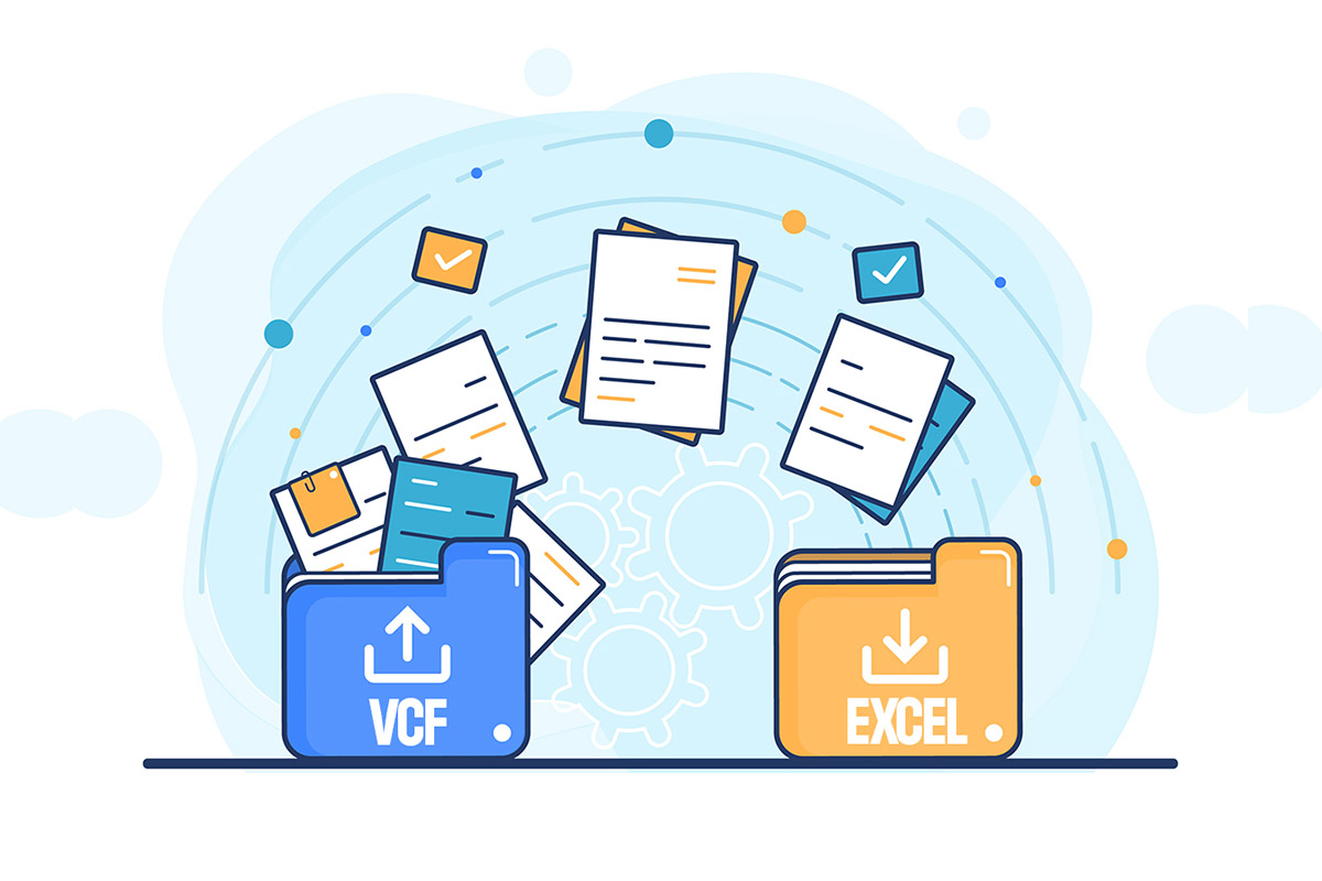 VCF to XLS Converter