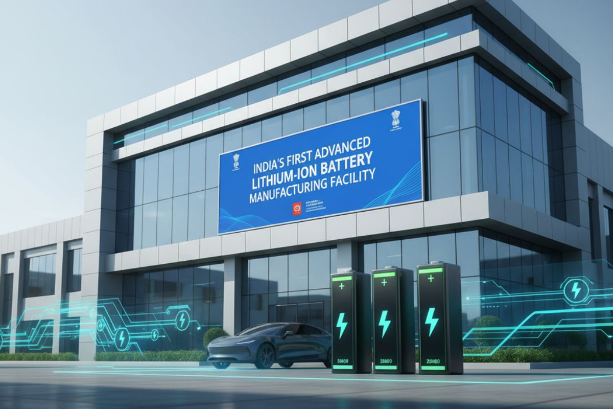advanced lithium-ion battery manufacturing facility
