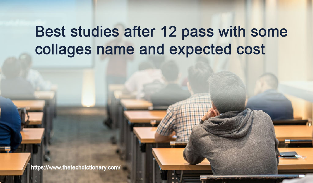 Best future studies after 12 from science filed