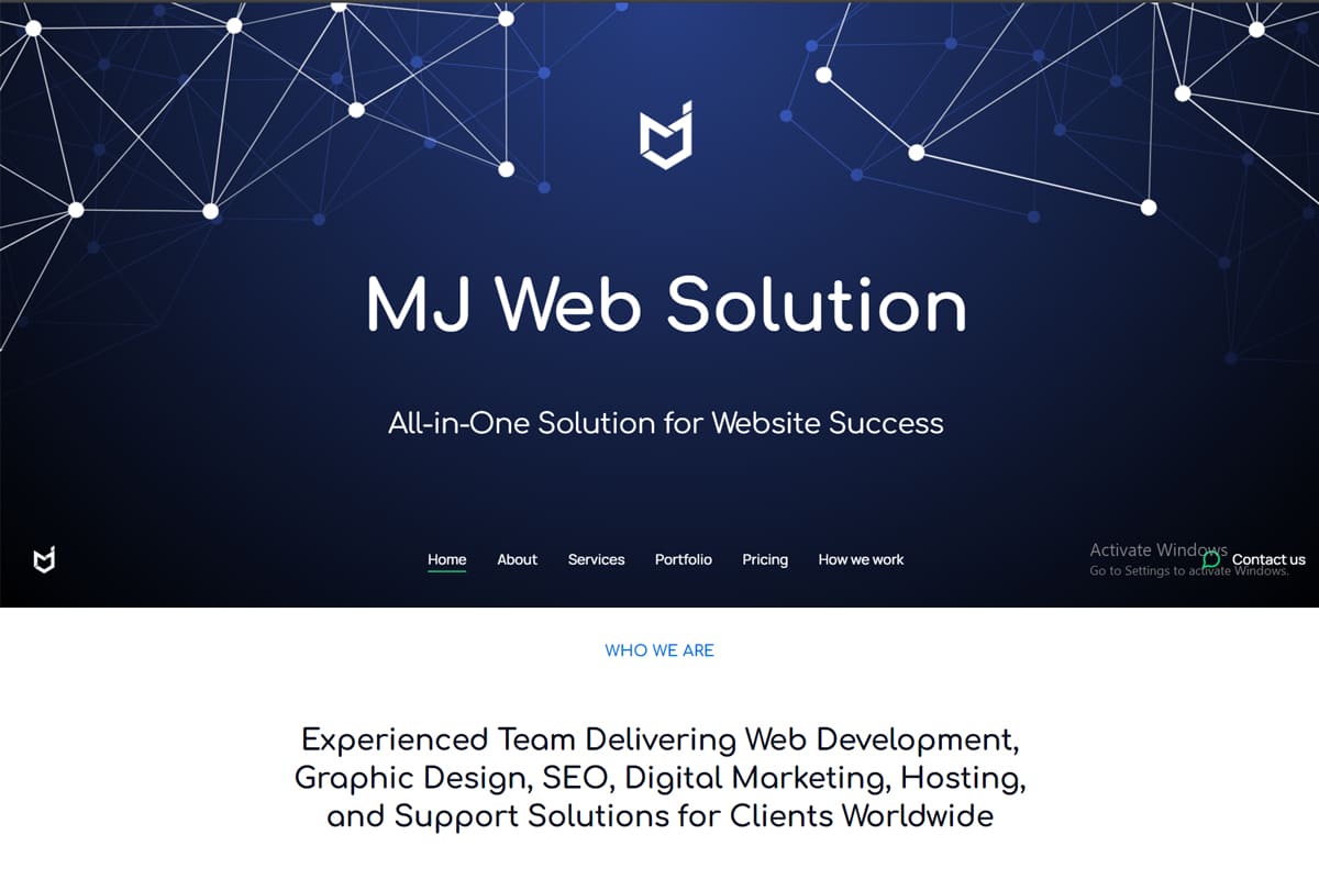 MJ Web Solutions