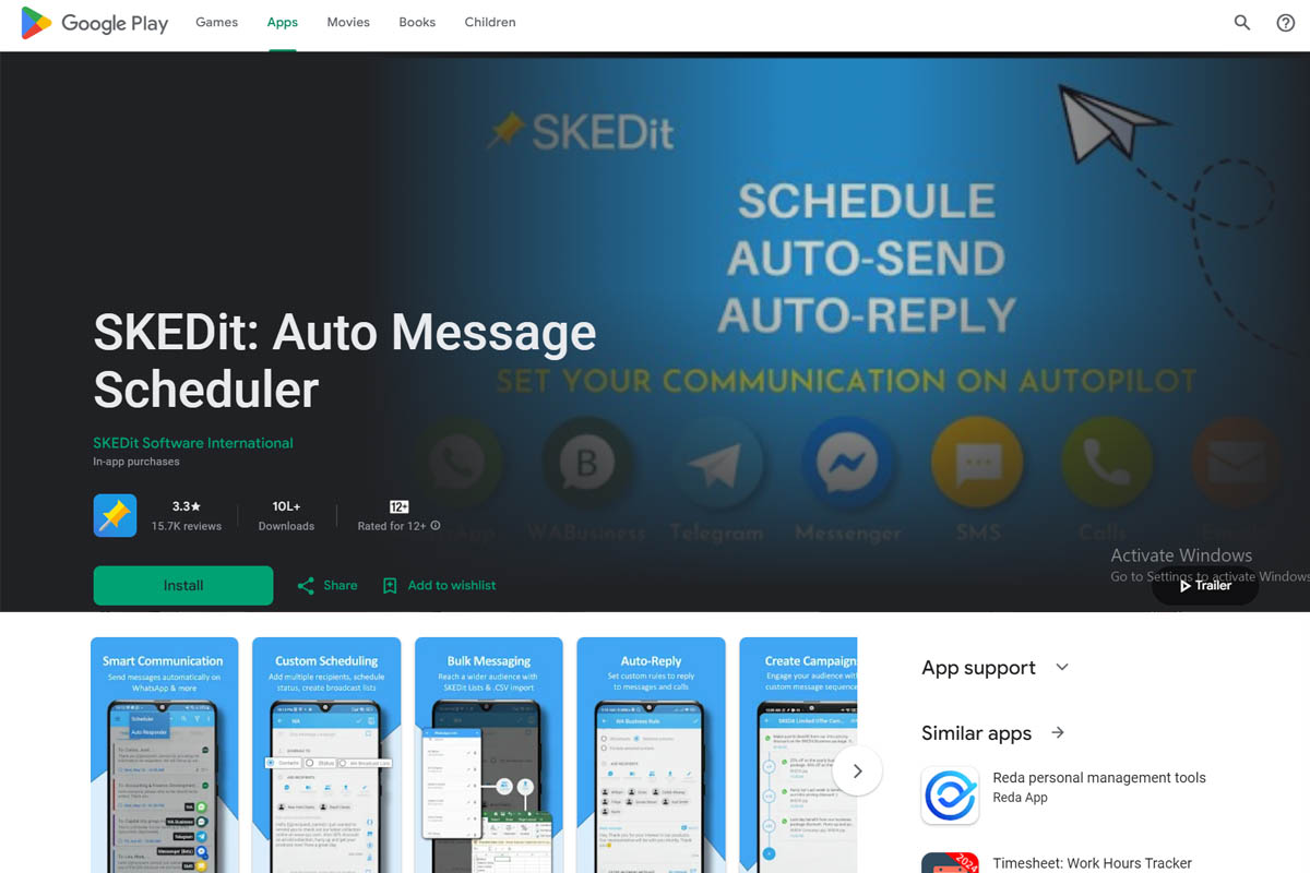 Schedule WhatsApp Messages